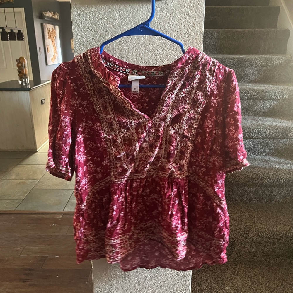 flowy Target top